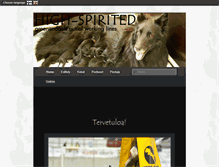 Tablet Screenshot of highspirited.net